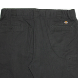 DICKIES Mens Workwear Shorts Black Relaxed XL W40