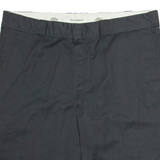 DICKIES Mens Workwear Shorts Black Relaxed 2XL W44