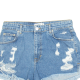PULL & BEAR Womens Denim Shorts Blue M W32