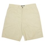 AUTHENTIC WEAR Mens Workwear Shorts Brown L W36