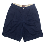 MARLBORO Mens Casual Shorts Blue M W28