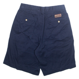 MARLBORO Mens Casual Shorts Blue M W28