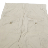 BIAGGINI Mens Workwear Shorts Beige 2XL W32