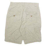 BIAGGINI Mens Workwear Shorts Beige 2XL W32
