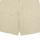 AUTHENTIC WEAR Mens Casual Shorts Beige M W32