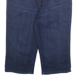 DKNY Mens Pedal Pushers Shorts Blue S W30