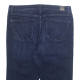 DKNY Mens Pedal Pushers Shorts Blue S W30