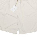 FASHION Mens Casual Shorts Cream 3XL W26
