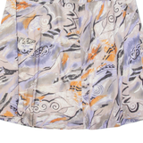 BERNHI-MODE Womens Skater Skirt Grey Knee Length Crazy Pattern XL