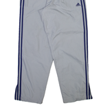 ADIDAS Mens Track Pants Grey Tapered M W27 L29