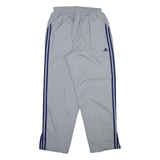 ADIDAS Mens Track Pants Grey Tapered M W27 L29