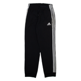 ADIDAS Mens Track Pants Black Tapered S W26 L30