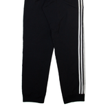 ADIDAS Mens Track Pants Black Tapered S W26 L30
