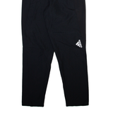 ADIDAS Mens Track Pants Black Tapered S W26 L28