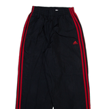 ADIDAS Womens Track Pants Black Tapered L W22 L27