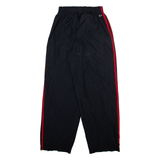 ADIDAS Womens Track Pants Black Tapered L W22 L27