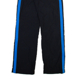 NIKE Mens Track Pants Black Straight XS W26 L29