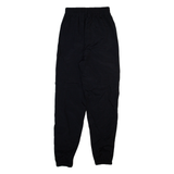 FILA Mens Track Pants Black Nylon Tapered M W24 L29