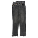 Levis Jeans - 28W UK 8 Grey Cotton