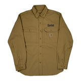 Brandywine Coach Works Carhartt Shirt - Medium Khaki Cotton