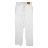 LEVI'S Wedgie Big E Womens Jeans White Slim Straight W25 L27