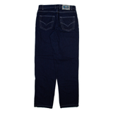 TRACK Mens Jeans Blue Regular Straight W32 L33