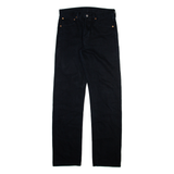 LEVI'S Mens Jeans Black Regular Straight W30 L33