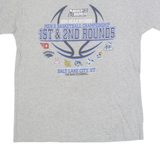 CHAMPION Mens Basketball Championship 2024 Mens T-Shirt Grey USA M