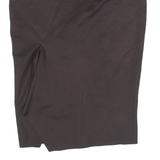 GUCCI Womens Pencil Skirt Brown Knee Length M