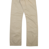 LEVI'S 514 Mens Trousers Beige Slim Straight W28 L32