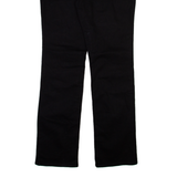 LEVI'S 505 Womens Trousers Black Regular Straight W33 L33