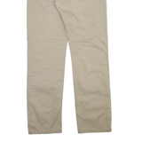LEVI'S 514 Mens Trousers Beige Slim Straight W34 L34