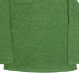 MOUNTAIN WAREHOUSE Mens Fleece Green 1/4 Zip L