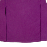 REGATTA Womens Fleece Purple 1/4 Zip UK 12