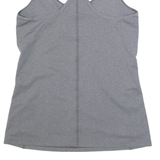 UNDER ARMOUR Womens Sports Vest Grey Sleeveless S