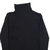 MAX&CO Womens Top Black Roll Neck Long Sleeve L