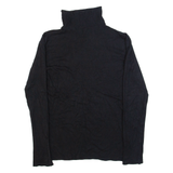 MAX&CO Womens Top Black Roll Neck Long Sleeve L