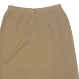 TREVIRA Womens A-Line Skirt Brown Midi M