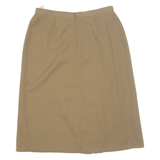 TREVIRA Womens A-Line Skirt Brown Midi M