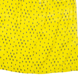Womens Straight Skirt Yellow Midi XL
