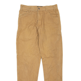 DICKIES Mens Jeans Brown Regular Straight W29 L31