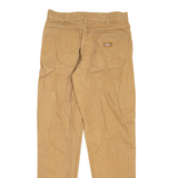 DICKIES Mens Jeans Brown Regular Straight W29 L31