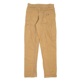 DICKIES Mens Jeans Brown Regular Straight W29 L31