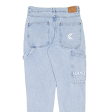 KARL KANI Mens Jeans Blue Regular Tapered W32 L32