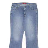 LEVI'S Nouveau Womens Jeans Blue Regular Bootcut Stone Wash W38 L34