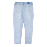 CHAMPION Distressed Womens Jeans Blue Regular Tapered W34 L29