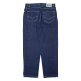 TRACK Mens Jeans Blue Regular Straight W36 L32