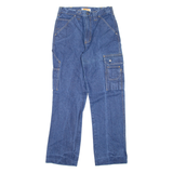 JORIX WORKWEAR Mens Jeans Blue Regular Straight W30 L29