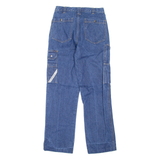 JORIX WORKWEAR Mens Jeans Blue Regular Straight W30 L29