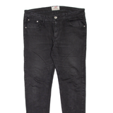VANS Mens Jeans Black Regular Skinny W34 L30